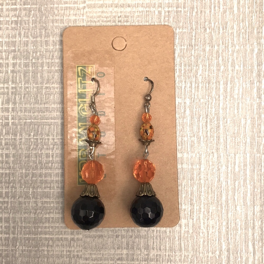 Urban Glitz Studio one of a kind earrings.